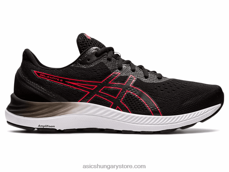 gél-excite 8 Asics 0BNZ01696 fekete/elektromos piros