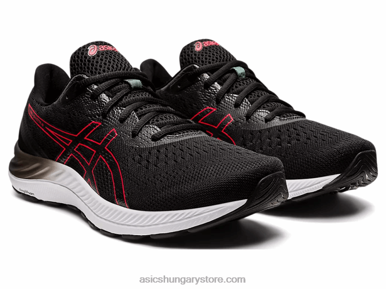 gél-excite 8 Asics 0BNZ01696 fekete/elektromos piros