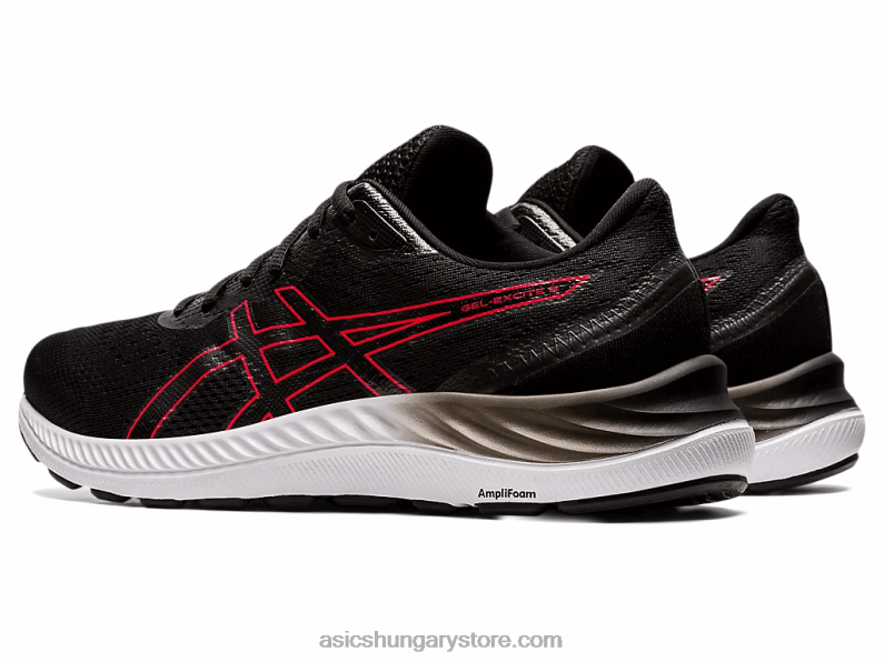 gél-excite 8 Asics 0BNZ01696 fekete/elektromos piros