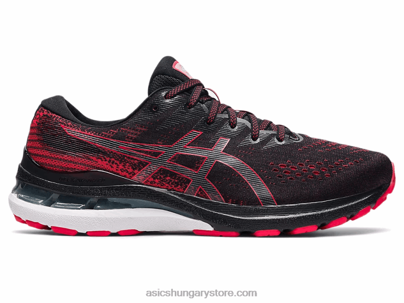 gél-kayano 28 Asics 0BNZ01878 fekete/elektromos piros