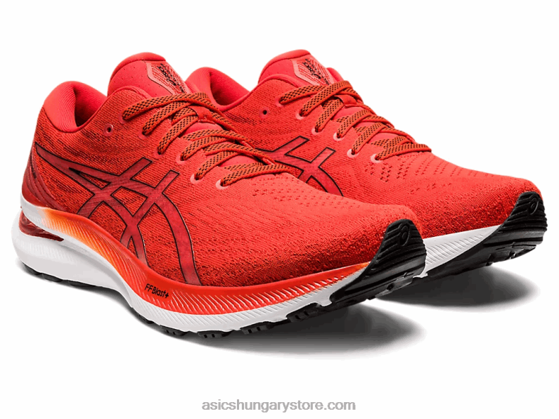 gél-kayano 29 Asics 0BNZ01183 koktélparadicsom/fekete