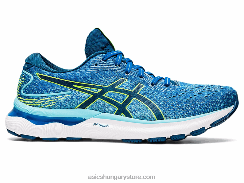 gél-nimbusz 24 Asics 0BNZ01552 lake drive/hazard green