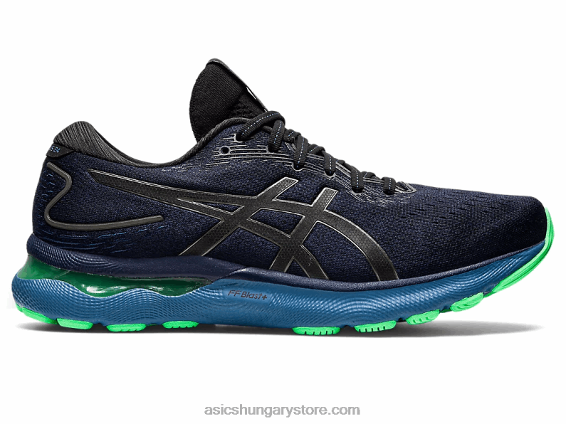 gél-nimbusz 24 Asics 0BNZ0663 fekete/fegyver