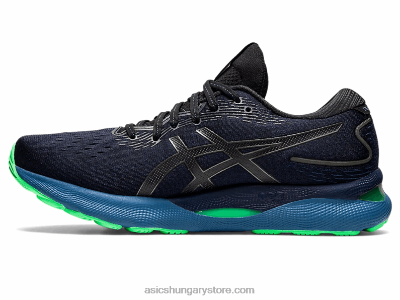 gél-nimbusz 24 Asics 0BNZ0663 fekete/fegyver