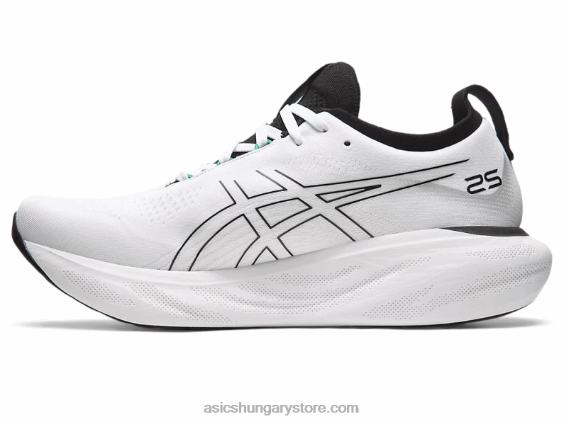 gél-nimbusz 25 Asics 0BNZ0180 fehér fekete