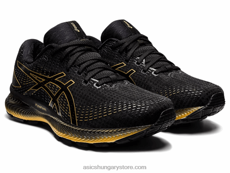 gél-saiun Asics 0BNZ01739 fekete/tiszta arany