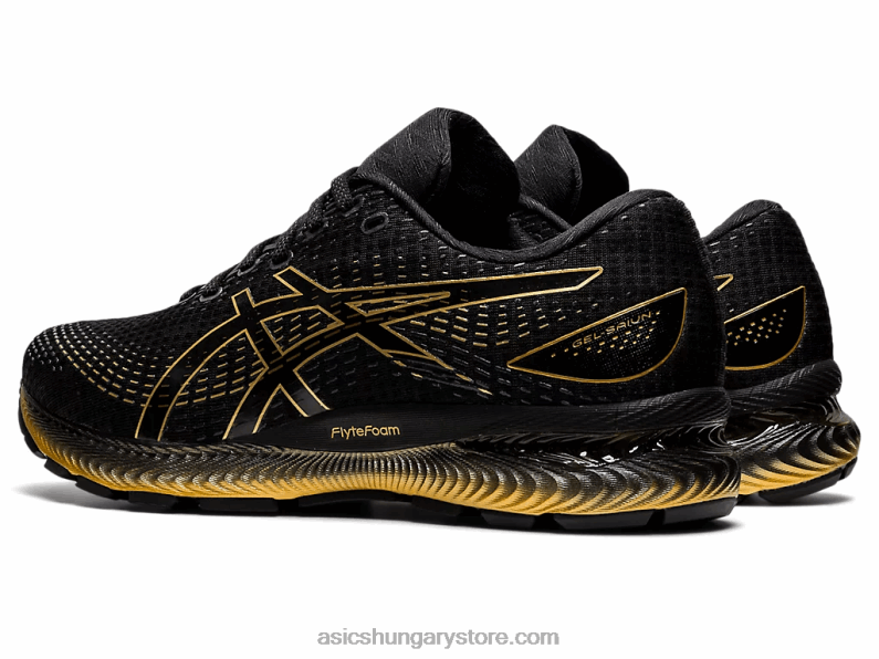 gél-saiun Asics 0BNZ01739 fekete/tiszta arany