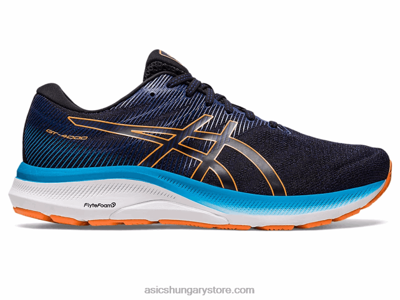 gt-4000 3 széles Asics 0BNZ0566 fekete/napbarack