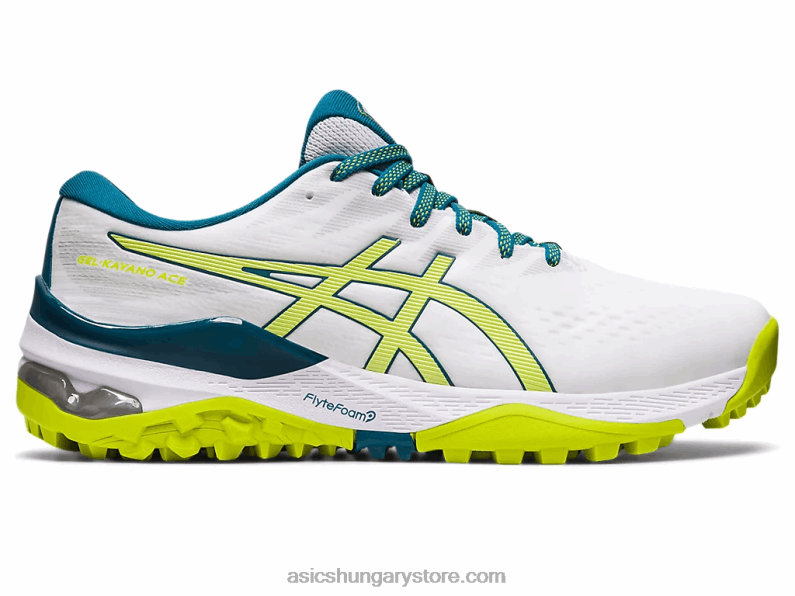 gél-kayano ász Asics 0BNZ0457 fehér/neon lime