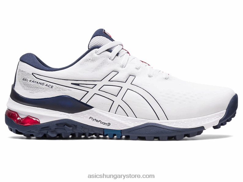 gél-kayano ász széles Asics 0BNZ065 fehér