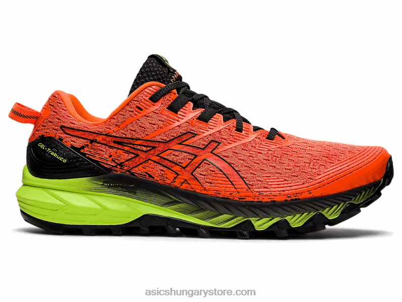 gél-trabuco 10 Asics 0BNZ01456 sokkoló narancssárga/fekete