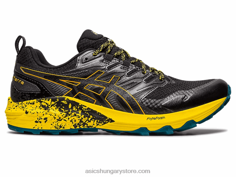 gél-trabuco terra Asics 0BNZ0640 fekete/homokvihar