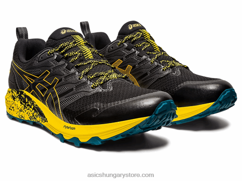 gél-trabuco terra Asics 0BNZ0640 fekete/homokvihar