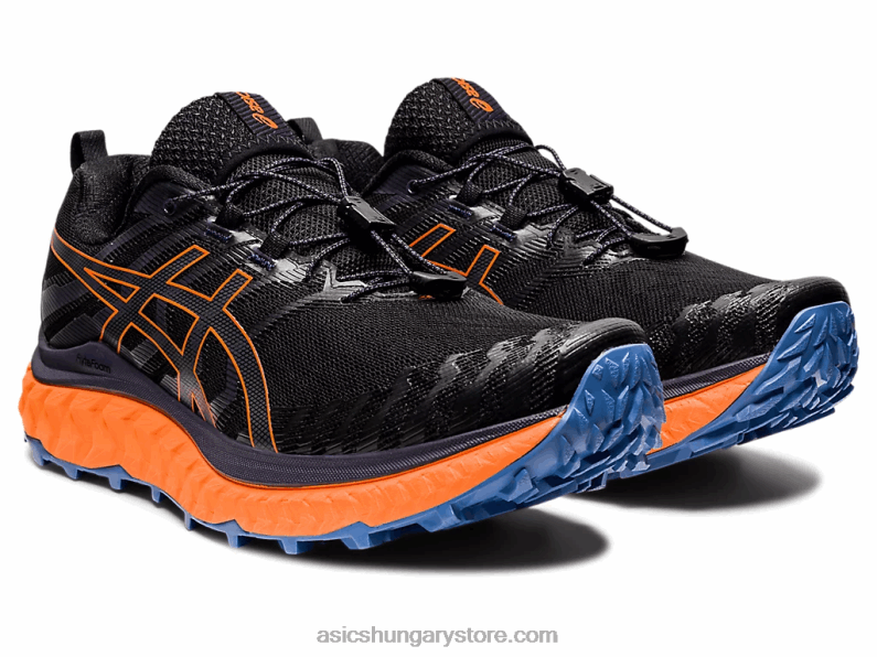 trabuco max Asics 0BNZ01485 fekete/sokkoló narancs