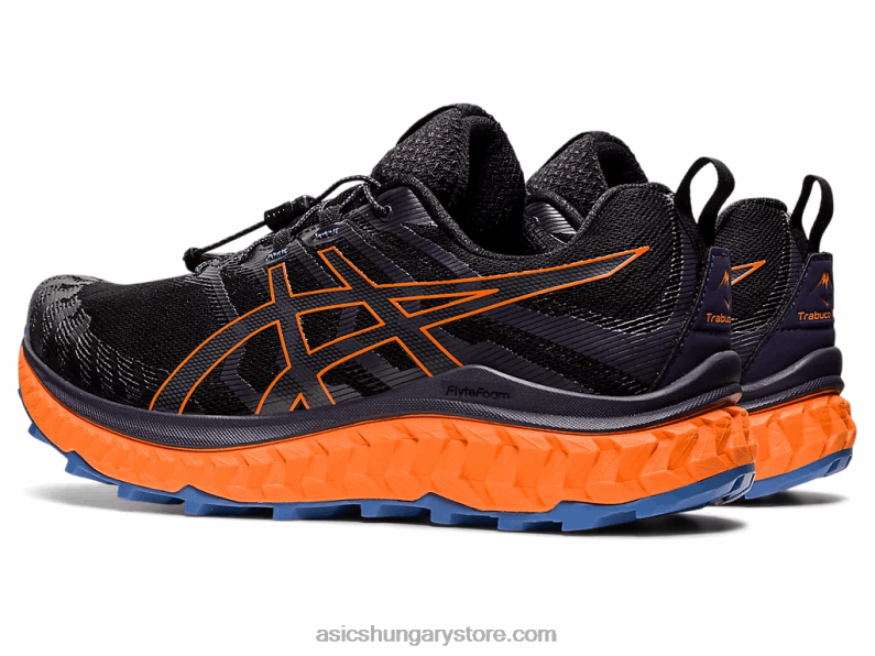 trabuco max Asics 0BNZ01485 fekete/sokkoló narancs