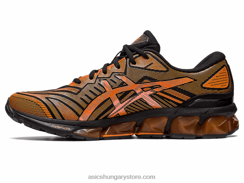 gel-quantum 360 vii Asics 0BNZ0615 fekete/habanero