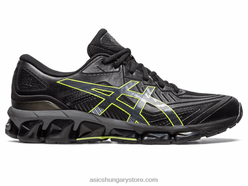 gel-quantum 360 vii Asics 0BNZ0623 fekete/neon lime