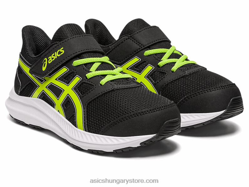 jolt 4 óvoda Asics 0BNZ04275 fekete/lime héja