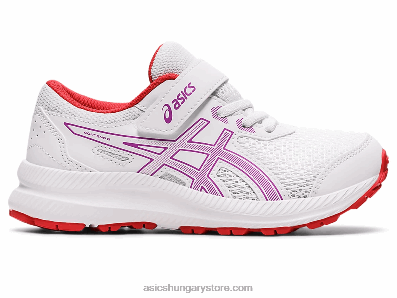 versengenek 8 óvodai Asics 0BNZ04403 fehér/orchidea