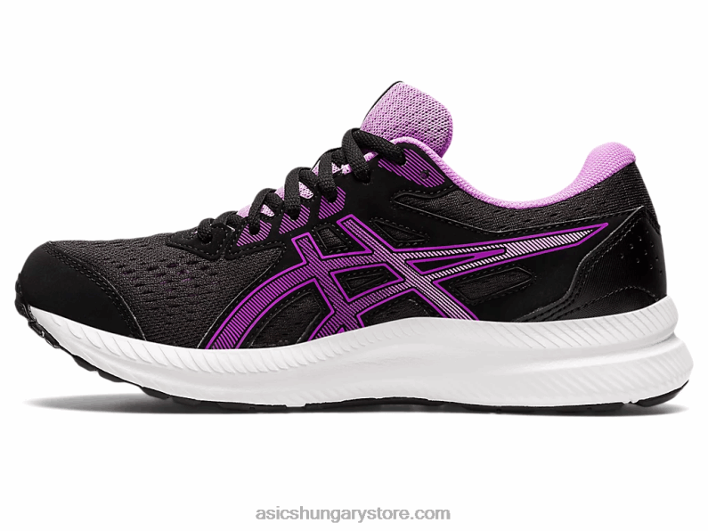 gél-content 8 Asics 0BNZ02683 fekete/orchidea