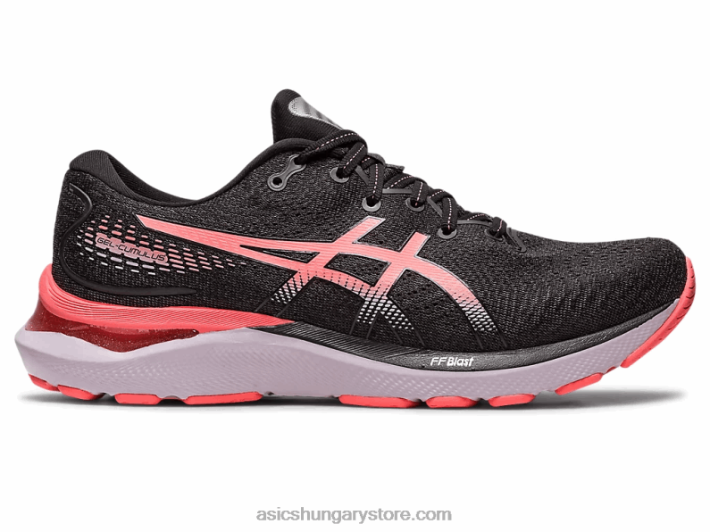 gél-gumi 24 Asics 0BNZ02401 fekete/papaya