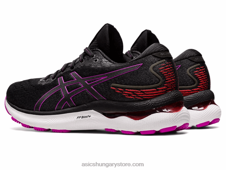 gél-nimbusz 24 Asics 0BNZ02716 fekete/orchidea