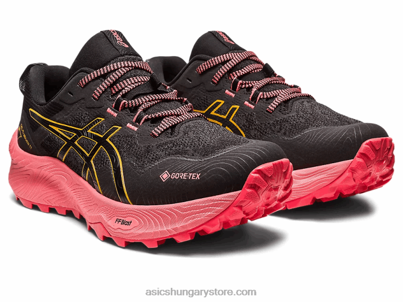 gél-trabuco 11 gtx Asics 0BNZ02185 fekete/homokvihar