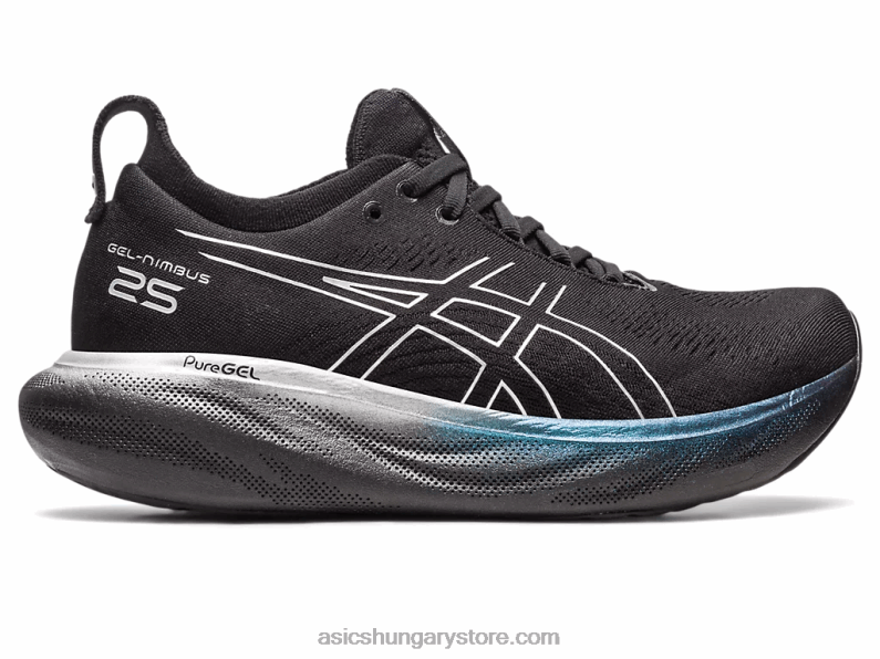 gel-nimbus 25 platina Asics 0BNZ02379 fekete/tiszta ezüst