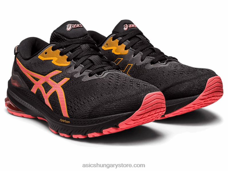 gt-1000 11 gtx Asics 0BNZ02478 fekete/papaya