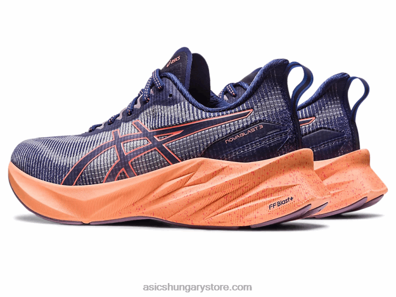 novablast 3 le Asics 0BNZ02291 indigókék/papaya