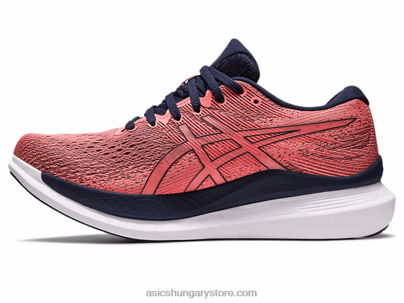 sikló 3 széles Asics 0BNZ02527 papaya/éjfél