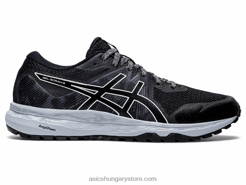 gél-scram 6 Asics 0BNZ03590 grafitszürke/fekete