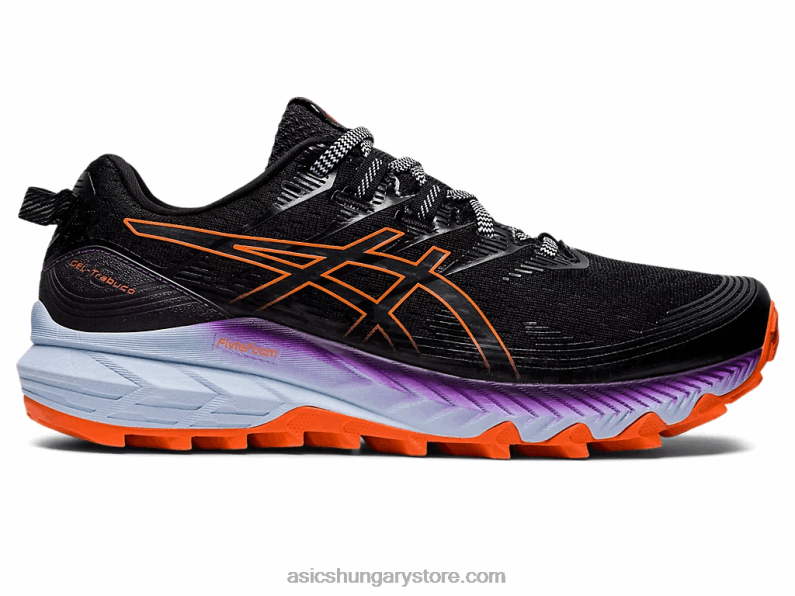 gél-trabuco 10 Asics 0BNZ02880 fekete/nova narancs