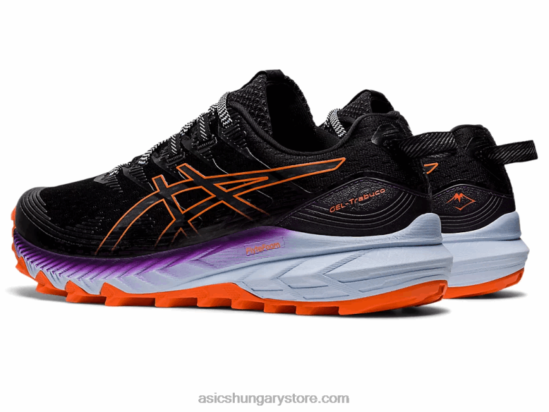 gél-trabuco 10 Asics 0BNZ02880 fekete/nova narancs