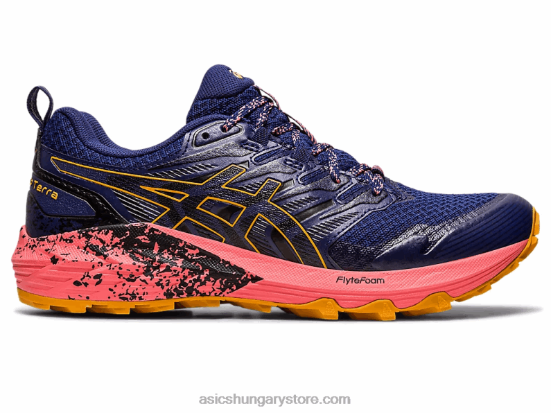 gél-trabuco terra Asics 0BNZ02636 indigókék/homokvihar