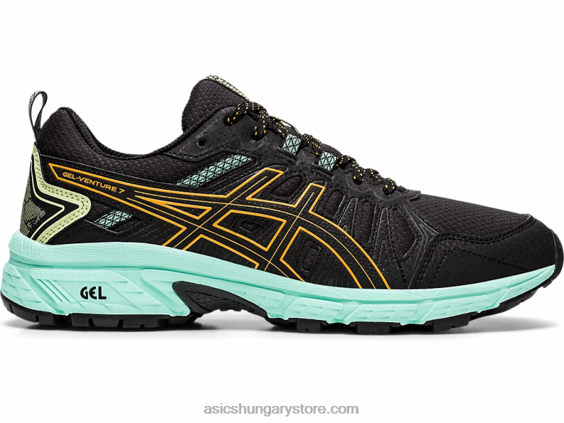 gel-venture 7 széles Asics 0BNZ04162 fekete/narancs pop