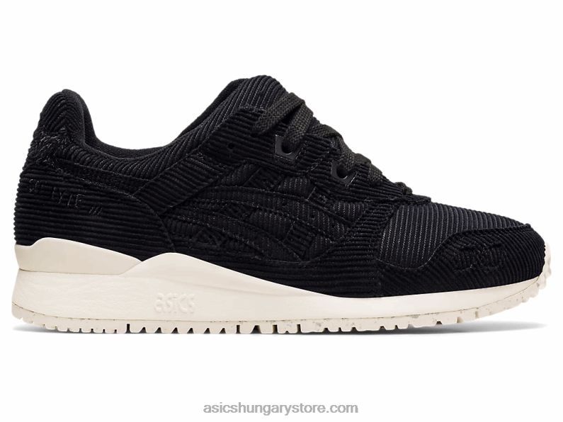 gél-lyte iii og Asics 0BNZ03603 fekete