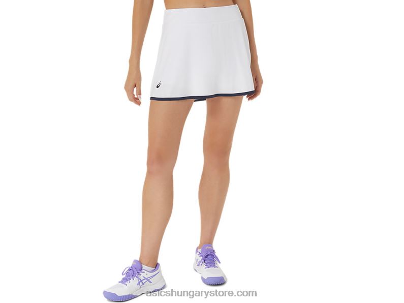 női udvari skort Asics 0BNZ02484 ragyogó fehér